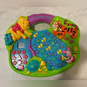 Disney Pooh Learning Pond Toy - Green, Red, Yellow